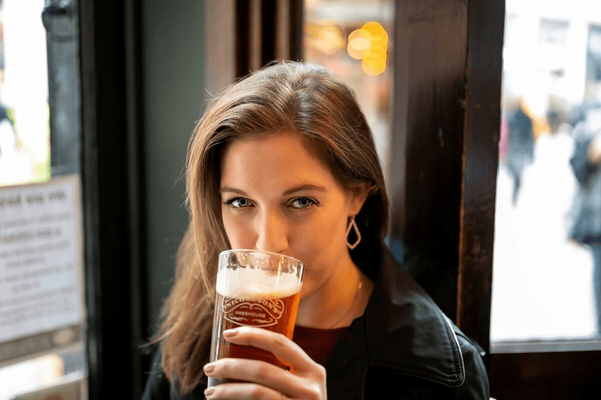 Cost of a beer in the UK